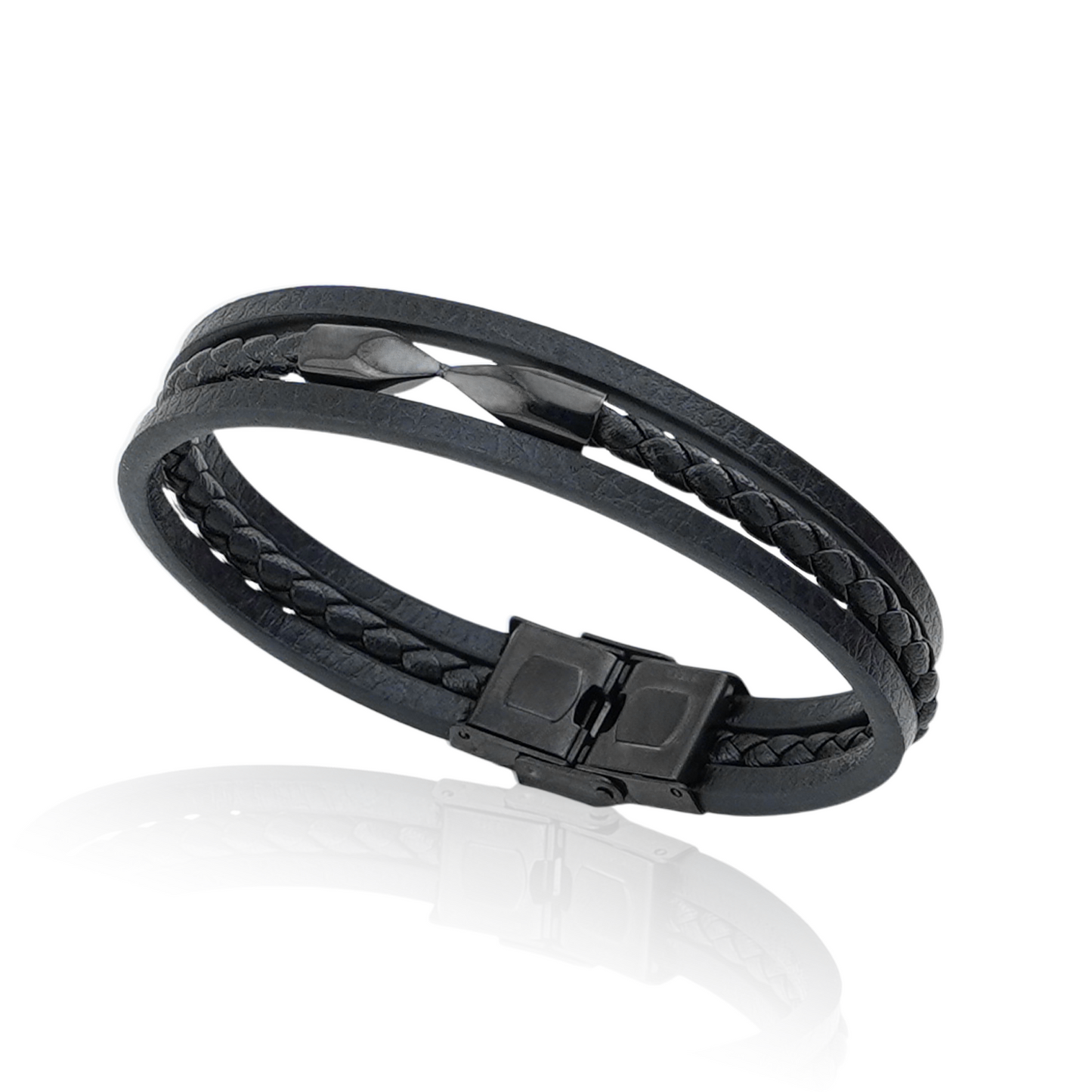 Bracelet Ancrée Noir