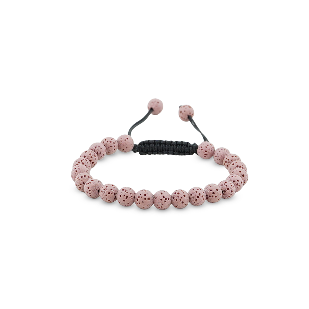 Bracelet Pure Lava roses femme