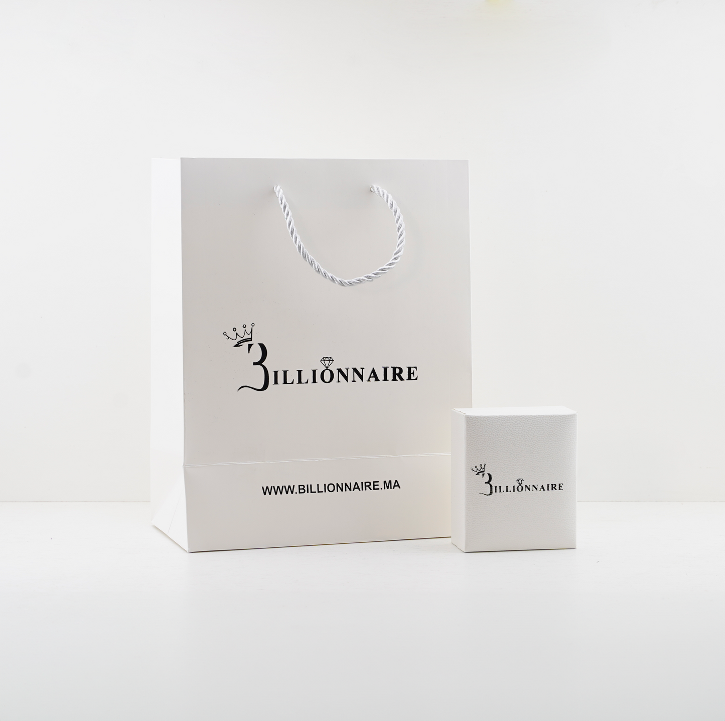 Collier Charme Rectangulaire Doré