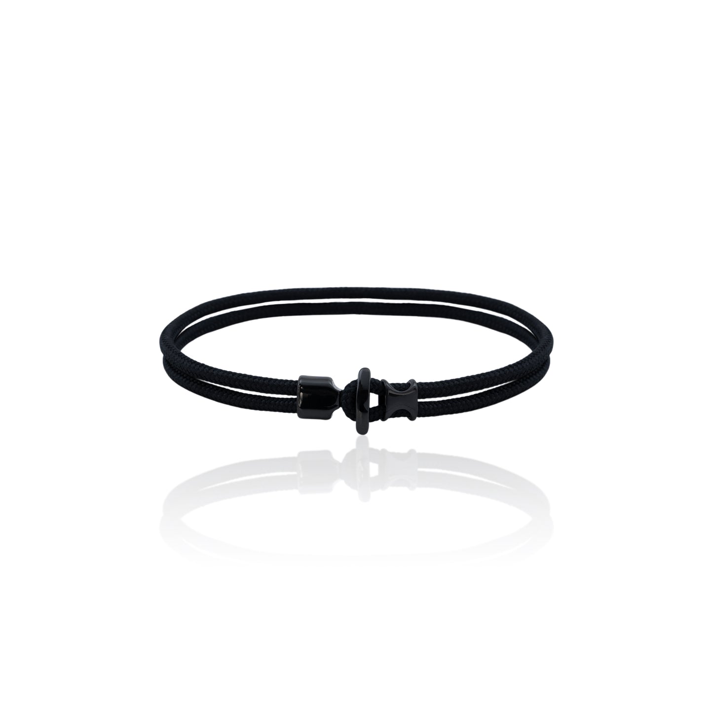 Bracelet Anchor Black – Élégance Intemporelle