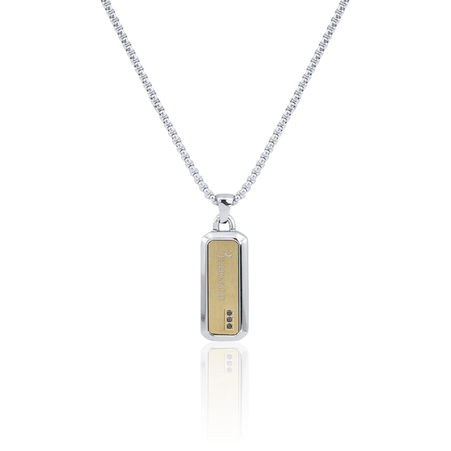 Collier Argent Noble - Billionnaire