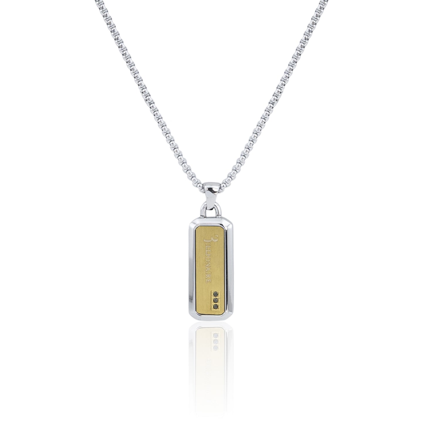 Collier Argent Noble - Billionnaire
