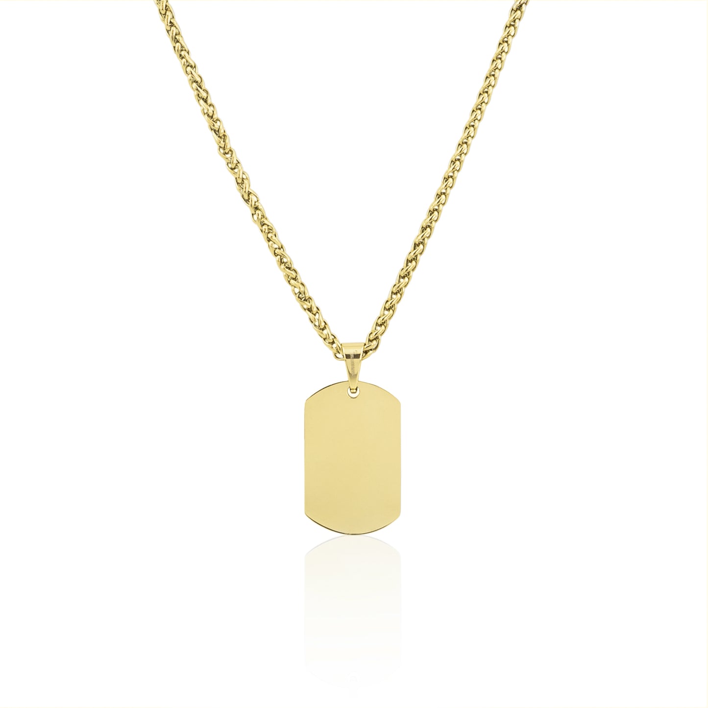Sunlight en Acier Inoxydable - Collier personnalisé