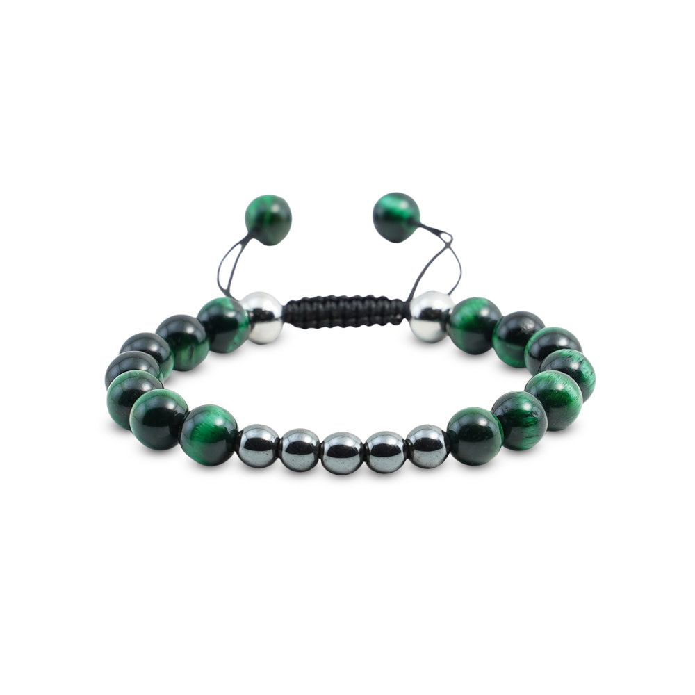 BRACELET OEIL TIGRE Vert