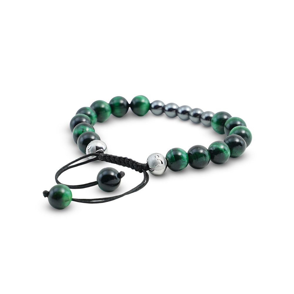 BRACELET OEIL TIGRE Vert