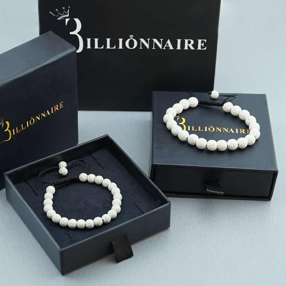 Pack Bracelets Pure Lava (blanc teinté)