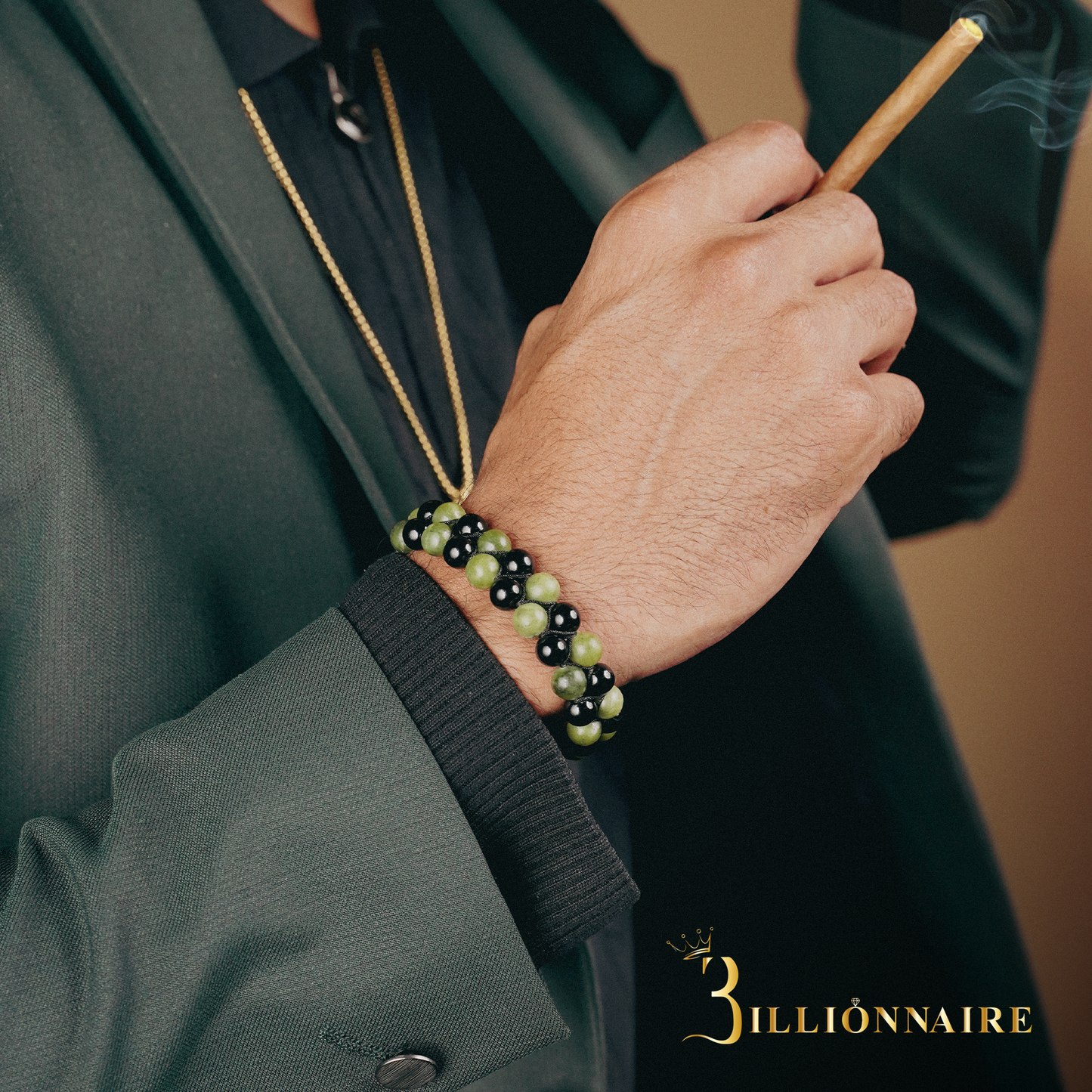 Bracelet Jade Obscur