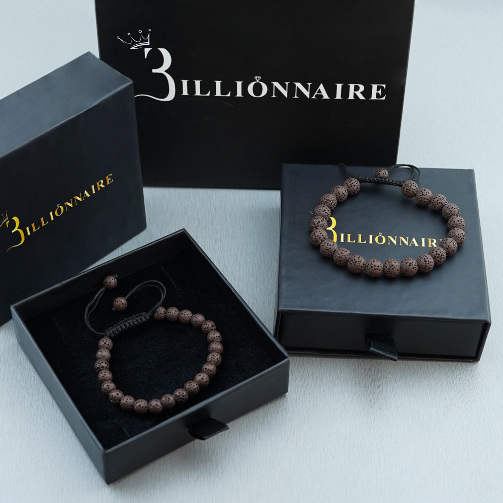 Pack Bracelets Pure Lava (marron)