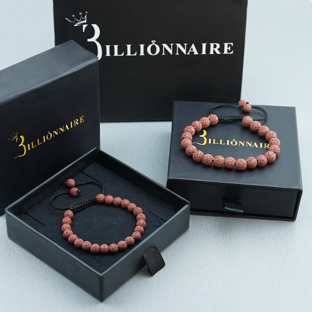 Pack Bracelets Pure Lava (rose-rouge )