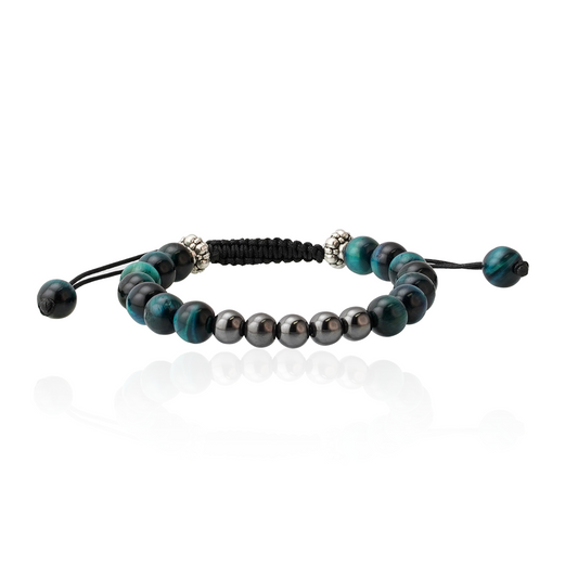 BRACELET BLEU TIGRE