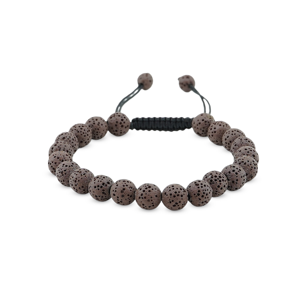 Bracelet Pure Lava marron