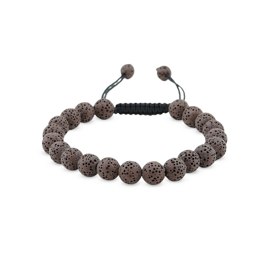 Bracelet Pure Lava marron