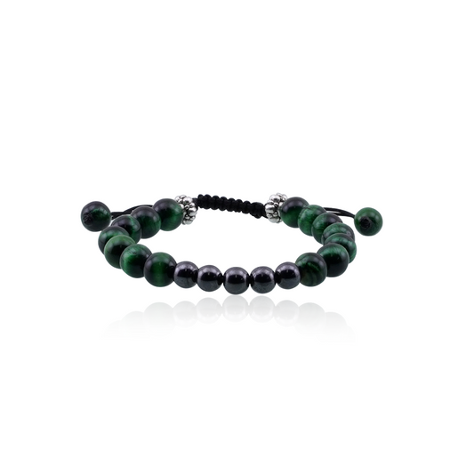 BRACELET OEIL TIGRE Vert