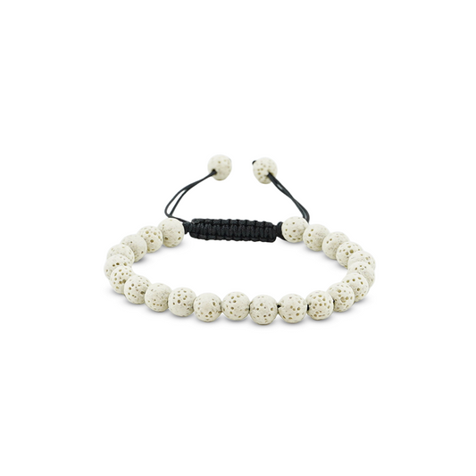 Bracelet Pure Lava Blanc femme