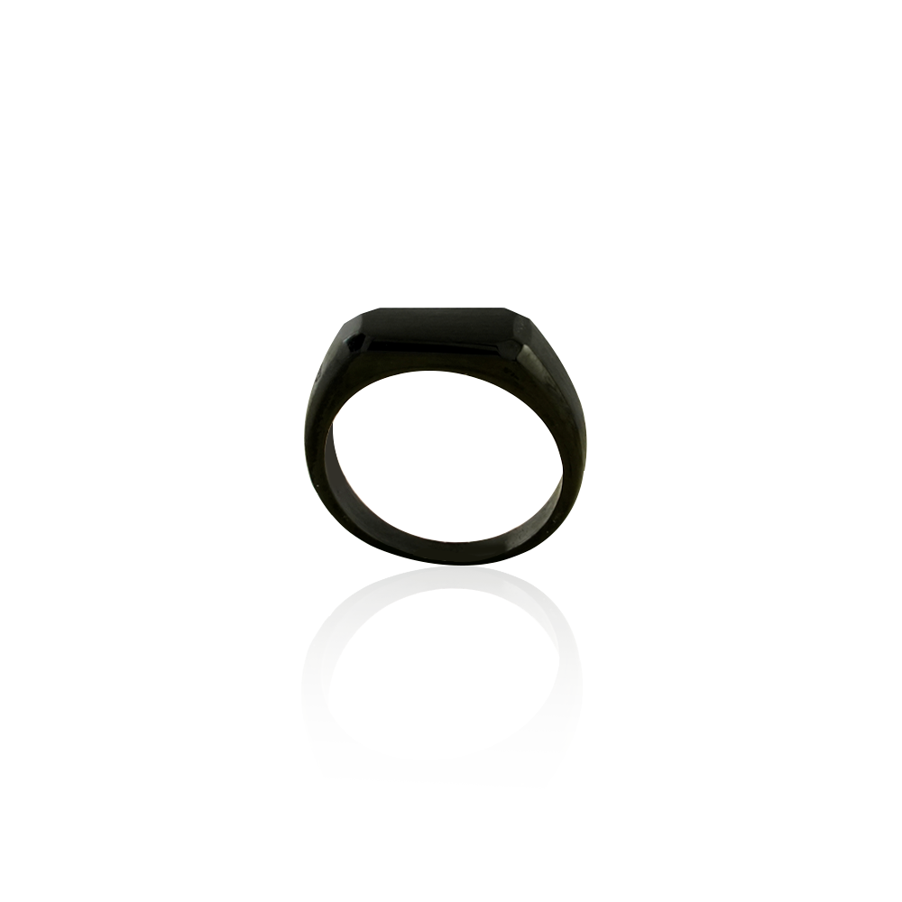 BAGUE ÉLÉGANCE OBSIDIENNE