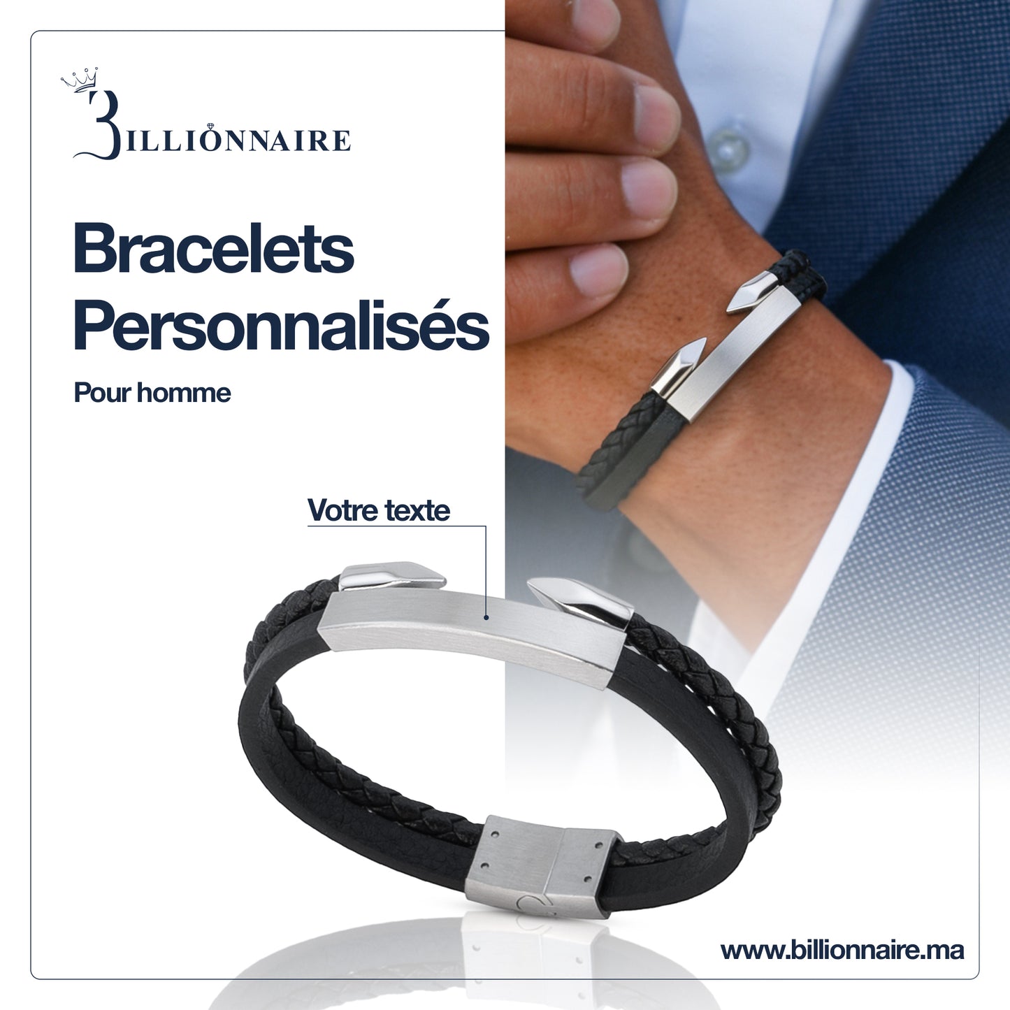Bracelet Fangs Silver – Élégance Intemporelle