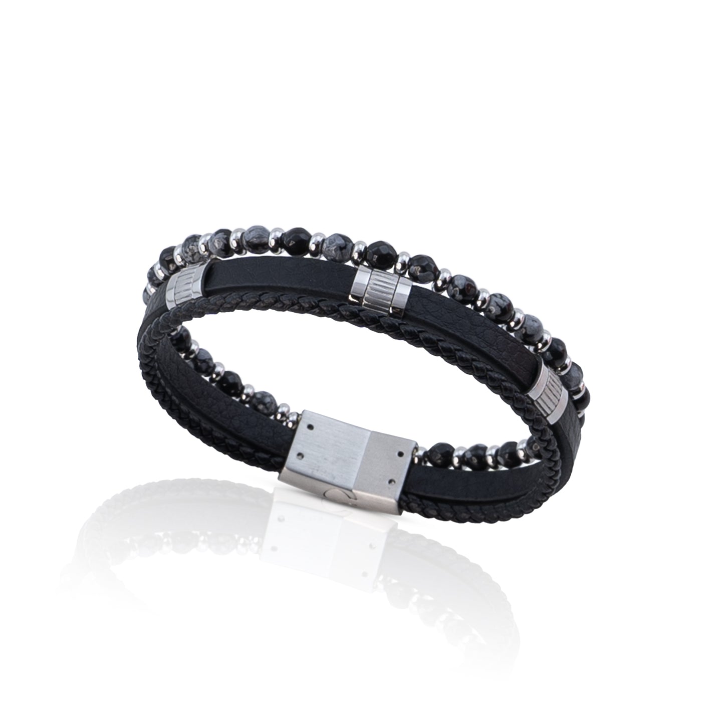 Bracelet Billionnaire Obsidian Elite