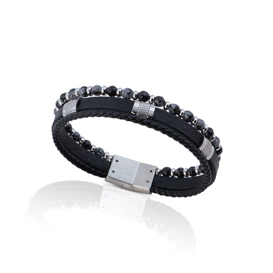 Bracelet Billionnaire Obsidian Elite