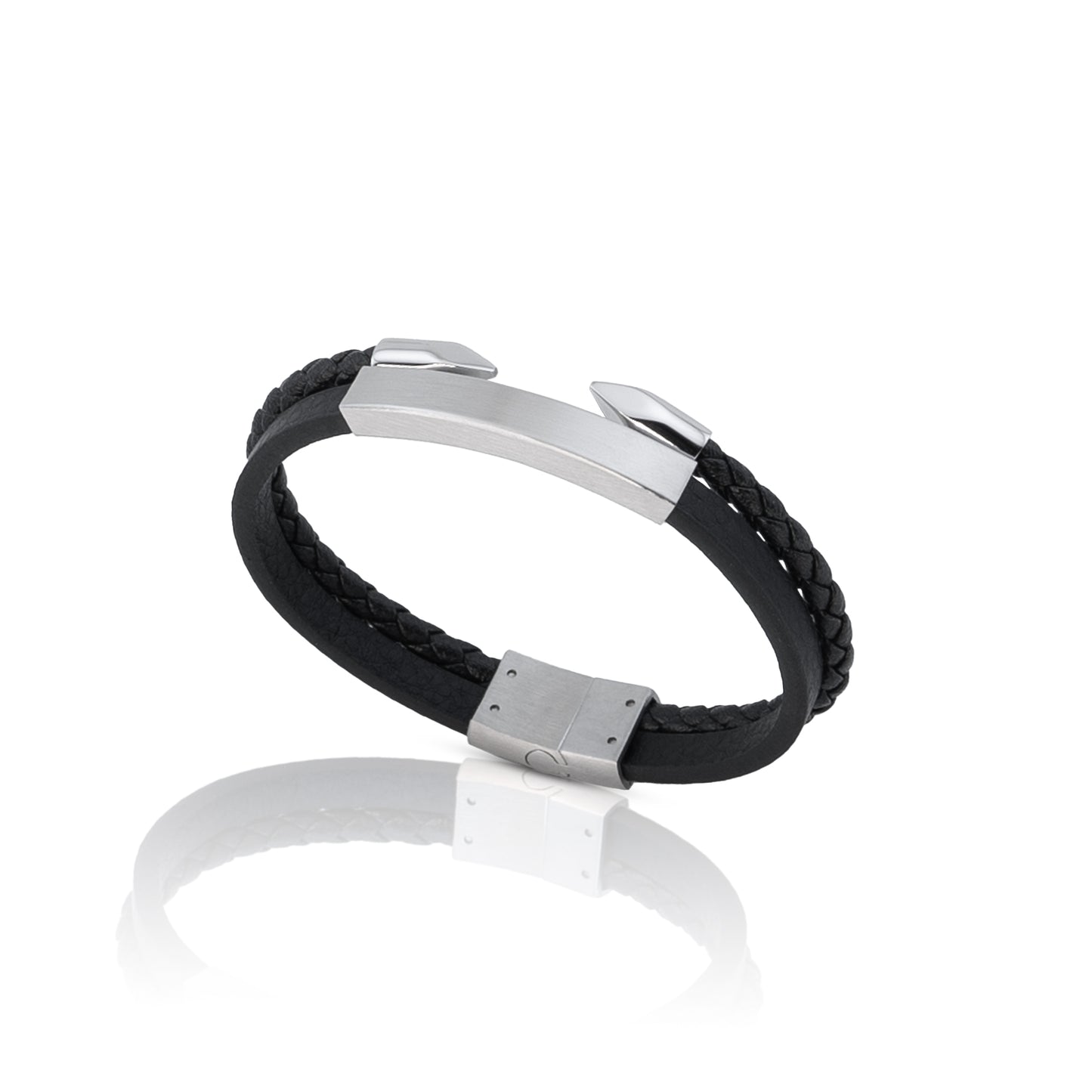 Bracelet Fangs Silver – Élégance Intemporelle
