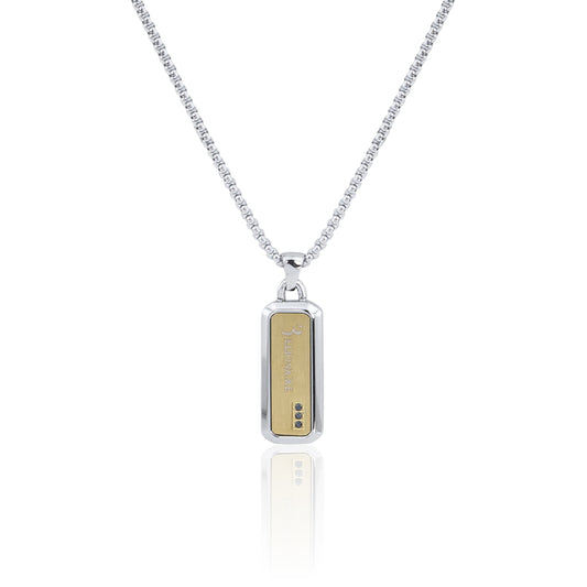 Collier Argent Noble - Billionnaire
