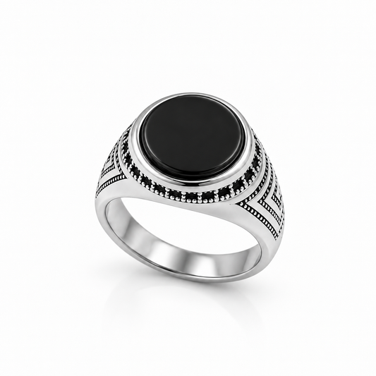 Bague Onyx Impérial