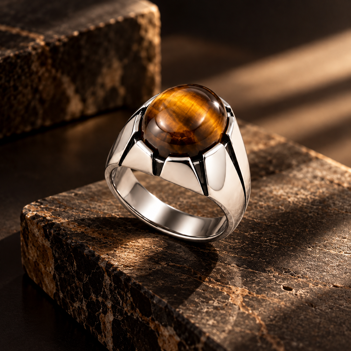Bague Œil de Tigre